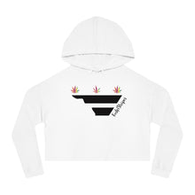 Load image into Gallery viewer, Women’s Cropped Hooded Sweatshirt